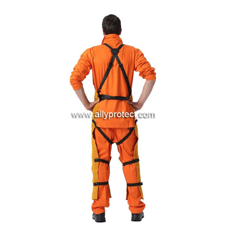 AP-2236 金黃色單前幅連胸工作褲