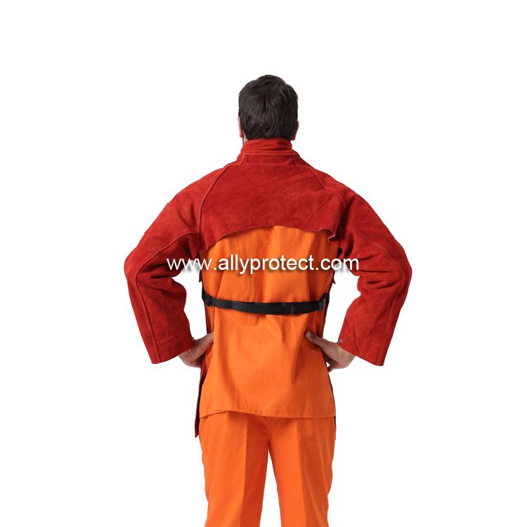 AP-8188/8189 銹紅色開(kāi)背式焊服及圍身