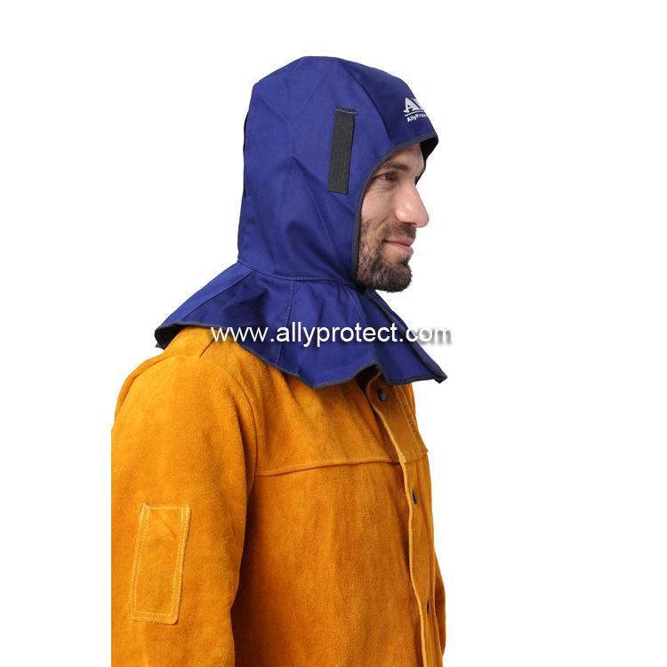 AP-6680 藍(lán)色阻燃布全護式焊帽